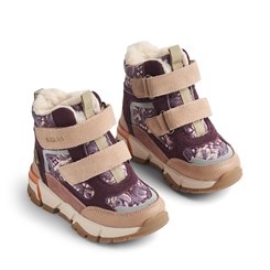 Wheat Bootie Lucka Tex - Purple dawn